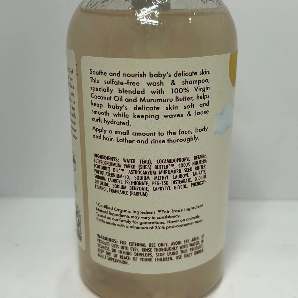 SheaMoisture baby wash
